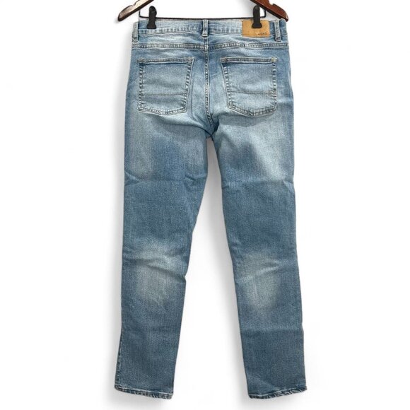 Aeropostale Jeans Women 30 Blue Slim Straight Leg Light Wash Mid Rise Ankle - Picture 2 of 13